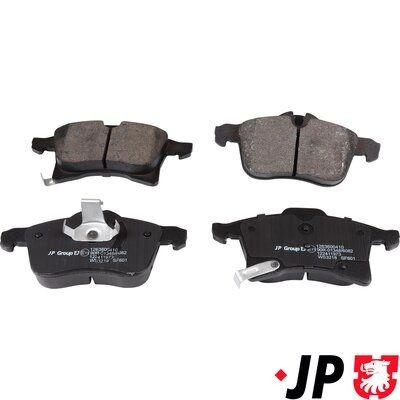 Klocki hamulcowe przednie tarczowe JP Group 1263600410 cena, od 29,11 USD